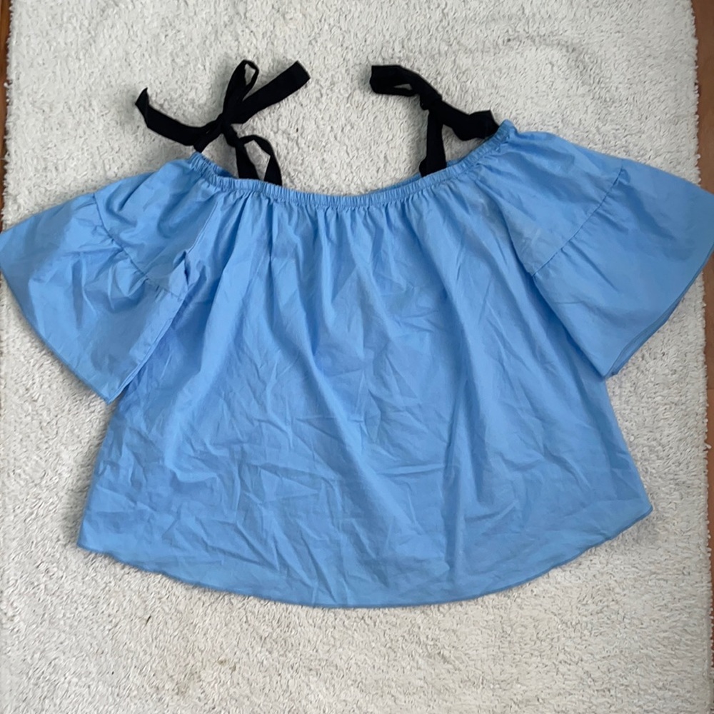 Blue Mine brand strap blouse